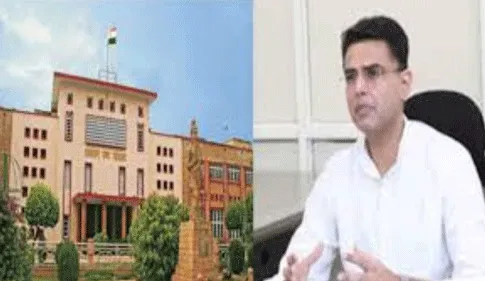 उच्च न्यायालय ने पायलट सहित 19 विधायकों को दिये नोटिस पर रोक लगाई