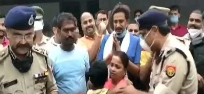 गोंडा में अपहृत मासूूम मुक्त, पांच गिरफ्तार