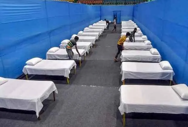 विभाग बना 100 बेड का रहा कोविड सेंटर
