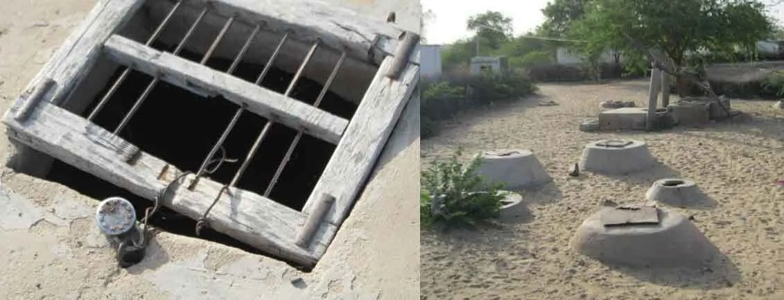 बाड़मेर के सरहदी गांवों में तालों में कैद रहता है पानी