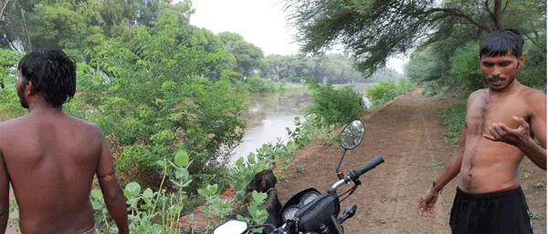 बेजुबान को डेरा अनुयायियों ने निकाला बाहर