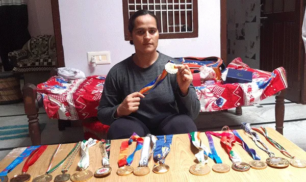 इन्टरनेशनल कबड्डी खिलाड़ी को सरकारी नौकरी का इंतजार