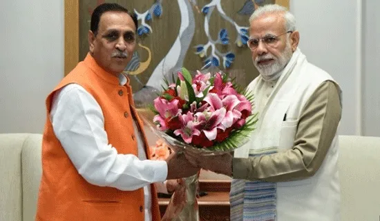 मोदी ने रूपाणी को दी जन्मदिन की शुभकामनाएं