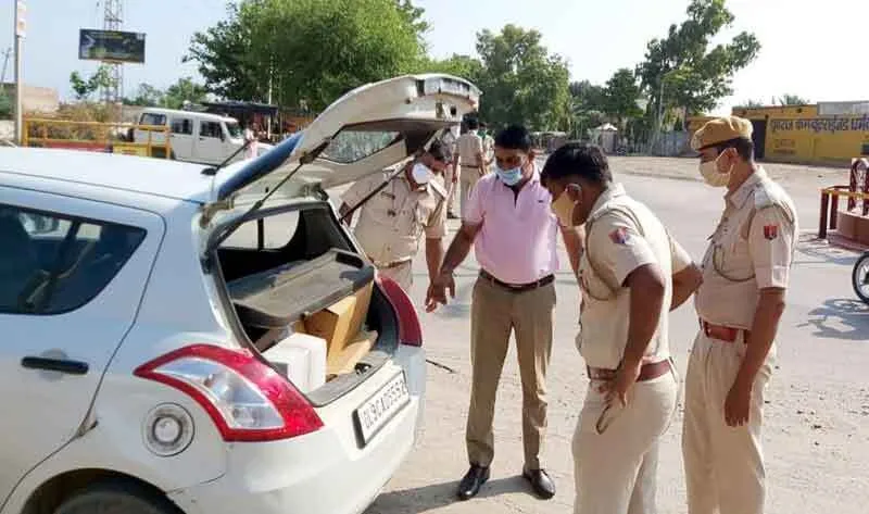 चकमा दे कोविड केयर सेंटर से भागा अव्वल दर्जे का चोर