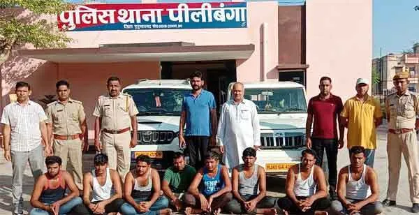 करीब 10 लाख की अफीम देने आए 8 तस्कर चढ़े पुलिस के हत्थे