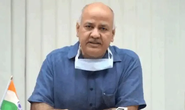 कोरोना पॉजिटिव सिसोदिया अस्पताल में भर्ती