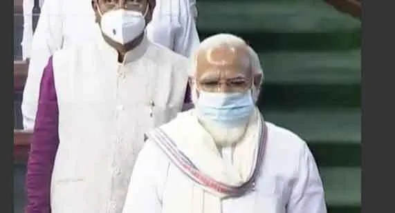 कोरोना के कारण लोकसभा का बदला नजारा