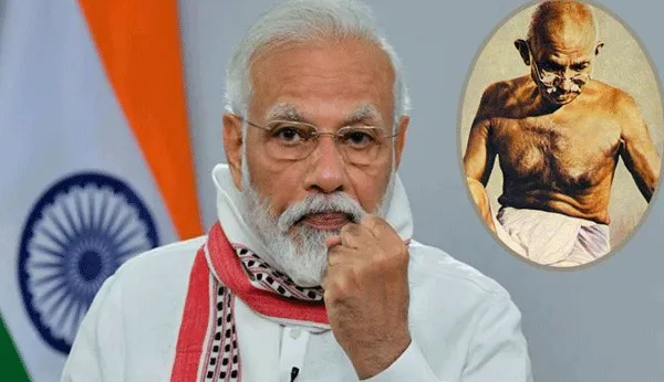 बापू के आदर्शों पर चलते तो ‘आत्मनिर्भर भारत’ की जरूरत नहीं होती : मोदी