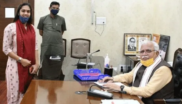 बबीता फोगाट का हरियाणा खेल विभाग के डिप्टी डायरेक्टर पद से इस्तीफा