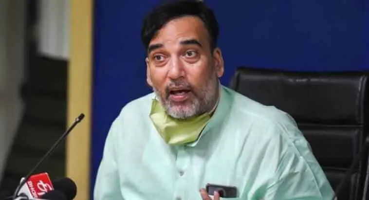 दिल्ली के पर्यावरण मंत्री गोपाल राय कोरोना पॉजटिव