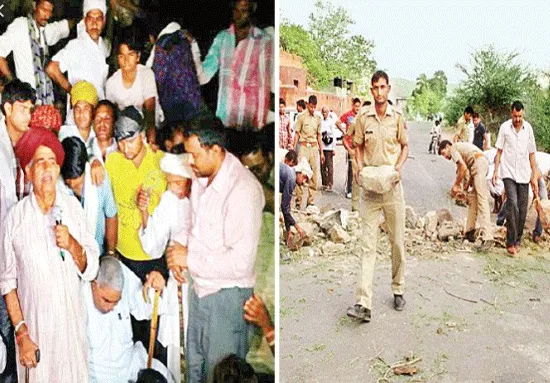 आंदोलन समाप्ति के बाद सभी मार्गों से अवरोधक हटाये