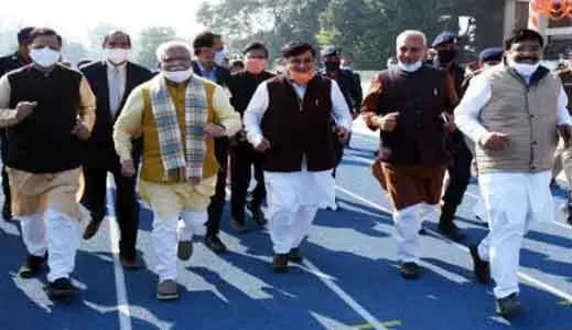 सिंथेटिक ट्रैक खिलाड़ियों के लिये साबित होगा मील का पत्थर : सीएम