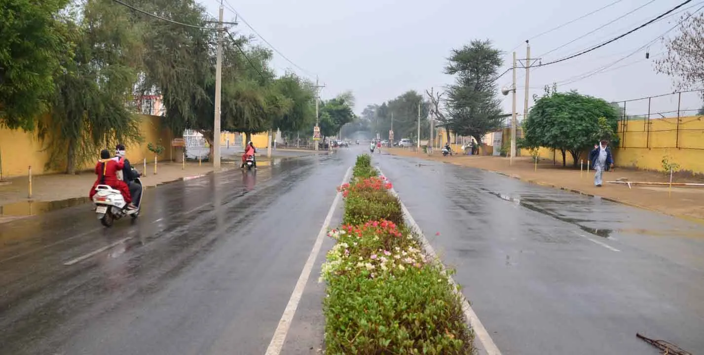 झमाझम बारिश से मौसम हुआ सुहावना, प्रदूषण से मिली राहत