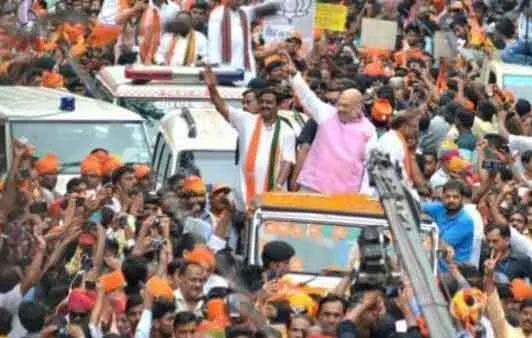 दीदी के गढ़ में शाह का शक्ति प्रदर्शन