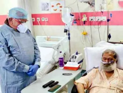 अनिल विज की हालत स्थिर, न्यूनतम ऑक्सीजन सपोर्ट पर