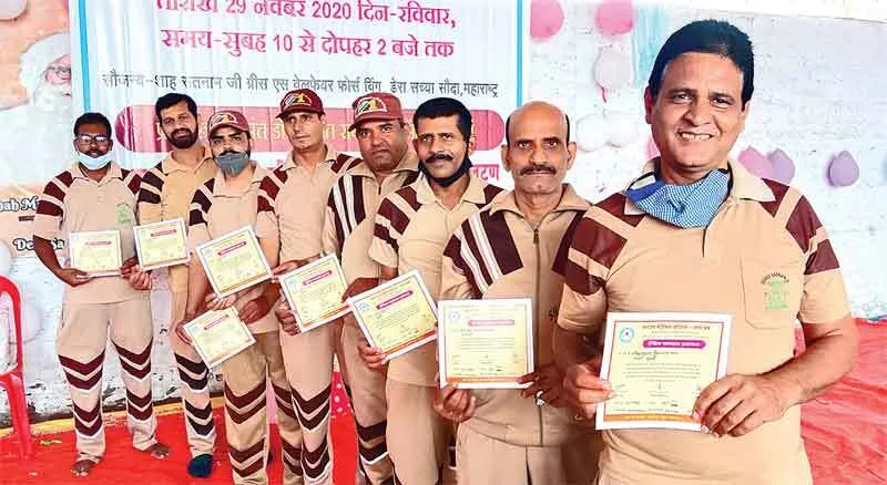 महाराष्ट्र की साध-संगत का साल 2020 रहा मानवता भलाई कार्यों को समर्पित