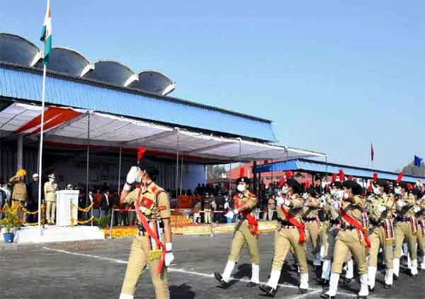 आयोजन। प्रदेशभर में धूमधाम से मनाया गया 72वां गणतंत्र दिवस