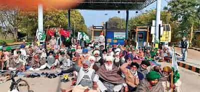 दिल्ली कटरा एक्सप्रैस-वे के खिलाफ पक्का धरना जारी