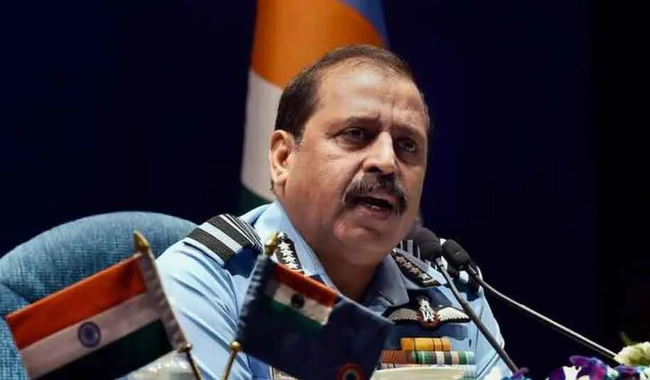 चीन से हर स्थिति को निपटने के लिए तैयार : वायुसेना प्रमुख