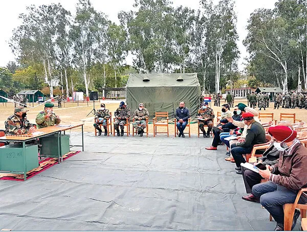आर्मी भर्ती रैली की तैयारियां मुकम्मल