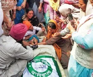 टिकरी बॉर्डर संघर्ष में शामिल होने जा रहे किसान की मौत