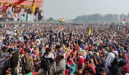 किसान की पगड़ी से कोई समझौता नहीं होगा : राकेश टिकैत