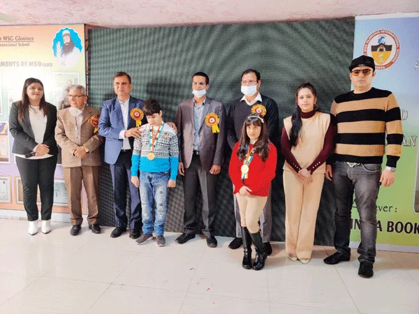 सेंट एमएसजी ग्लोरियस इंटरनेशनल स्कूल में मेधावी विद्यार्थियों का हुआ सम्मान