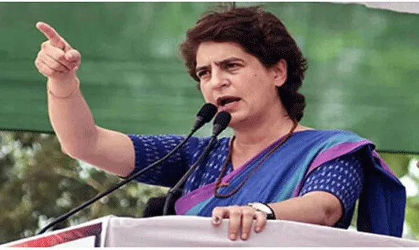किसानों की पीड़ा सुनने को तैयार नहीं है मोदी सरकार: प्रियंका