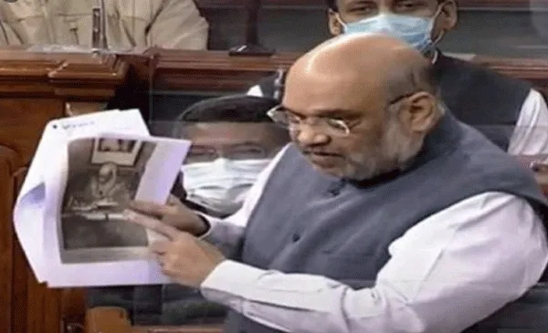 रवींद्रनाथ ठाकुर की कुर्सी पर मैं नहीं, नेहरू, राजीव बैठे थे : शाह