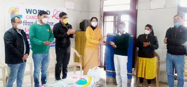 विश्व कैंसर दिवस पर कार्यक्रम आयोजित