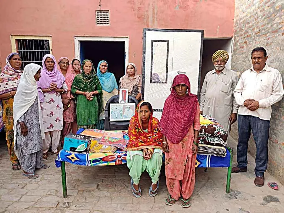 बेटी की शादी में डेरा श्रद्धालुओं ने की मद्द