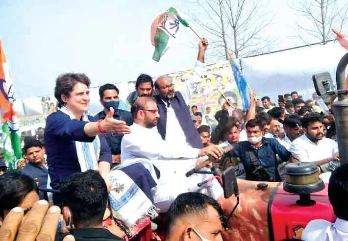 जब तक दम है, किसानों के लिए लड़ूंगी : प्रियंका गांधी