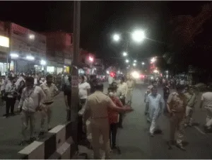 5 storey store burnt to ashes at Sohna Chowk, Gurugram