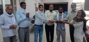 Dera devotees of Shahabad became angels for elderly widow