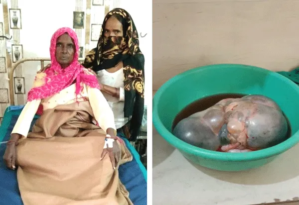 बुजुर्ग विधवा के लिए फरिश्ता बने शाहाबाद के डेरा श्रद्धालु
