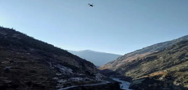 उत्तराखंड में चीन सीमा पर ग्लेशियर टूटा, आठ की मौत, छह गंभीर