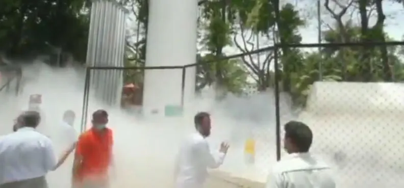 महाराष्ट्र में दर्दनाक हादसा: ऑक्सीजन टैंकर लीक होने से रूकी सप्लाई, 22 की मौत 