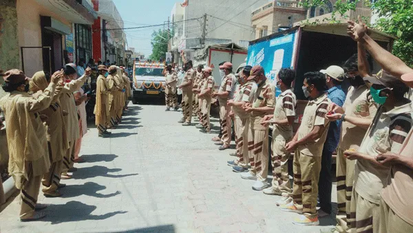 पाले राम इन्सां की पार्थिव देह मेडिकल रिसर्च हेतु दान