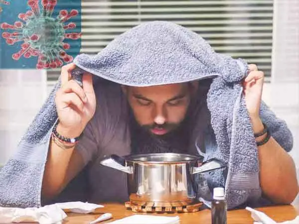 फेफड़ों के लिए सैनिटाइजर का काम करती है भाप