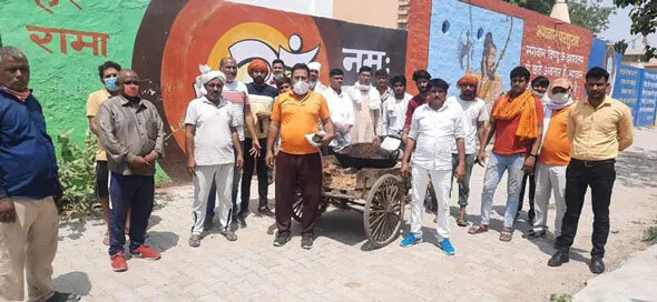 कोरोना महामारी रोकने के लिए अब ग्रामीणों ने संभाली कमान