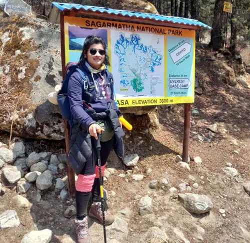 पर्वतारोही शिवांगी की हिम्मत व ज़ज्बे के आगे हारा कोरोना