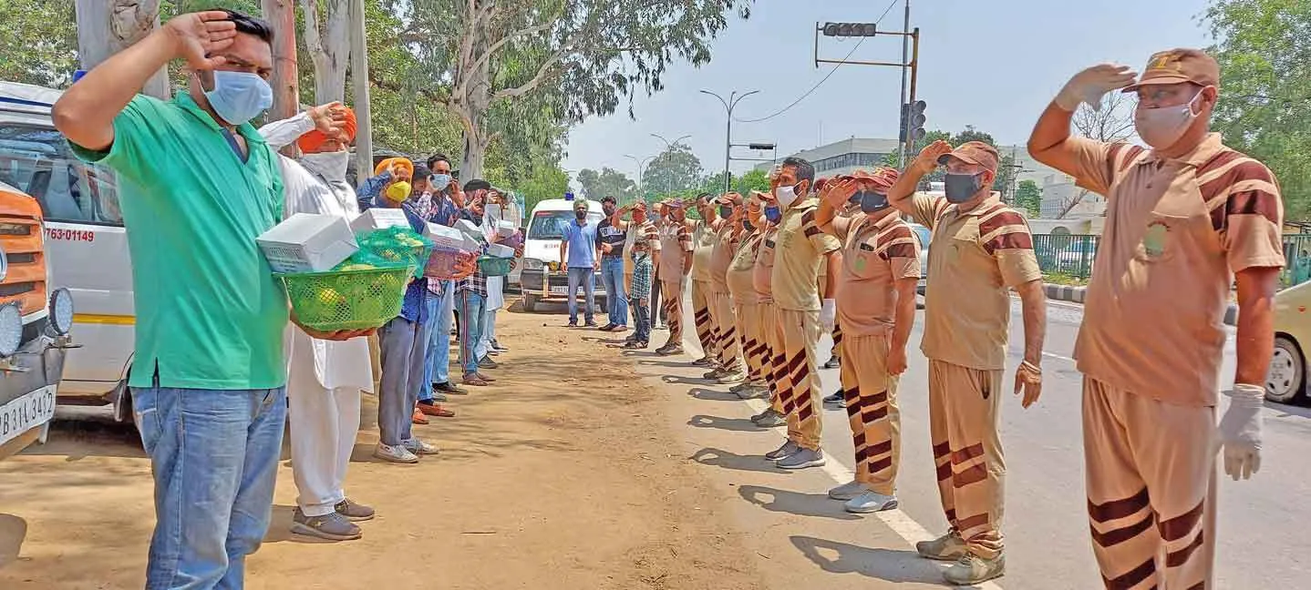 डेरा सच्चा सौदा का कोरोना योद्धाओं को सलाम : कोविड को हराएंगे हम ‘जयहिन्द’