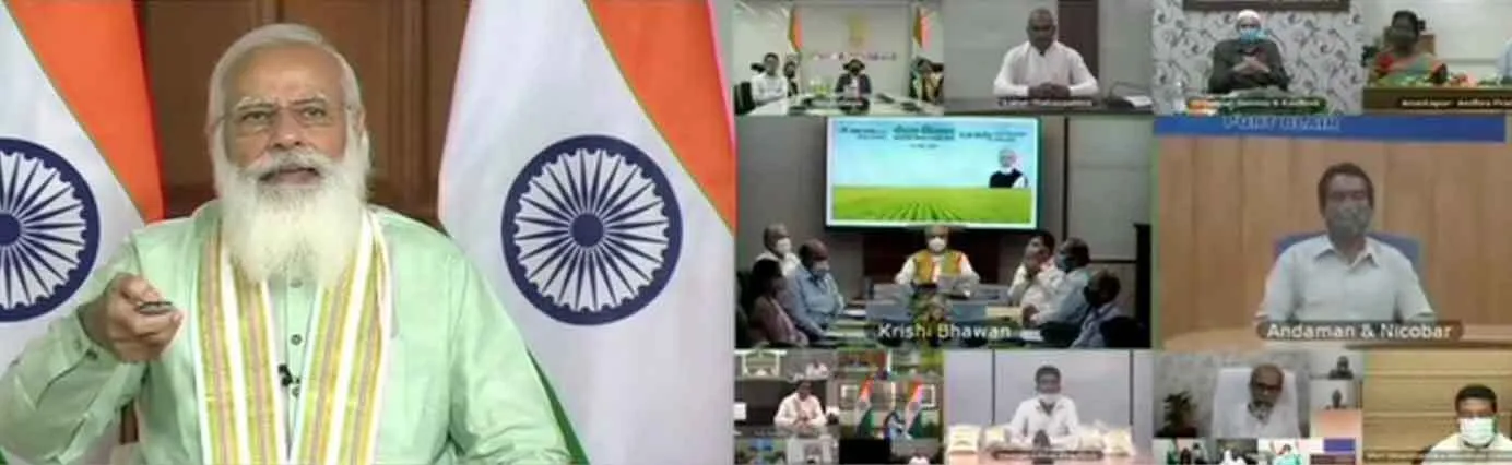 पीएम किसान सम्मान निधि: प्रधानमंत्री ने जारी की 8वीं किस्त