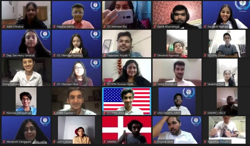 NMCMUN 2021 : नरसी मोनजी की वार्षिक सम्मेलन ‘The Conference 2021’ का समापन