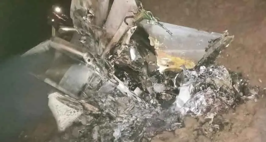 मोगा के पास एयरफोर्स का मिग-21 विमान क्रैश, पायलट की मौत