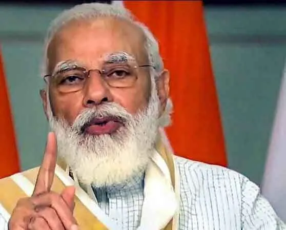 मन की बात: भारत किसी देश के दवाब में नहीं, अपने संकल्प से चलता है : पीएम
