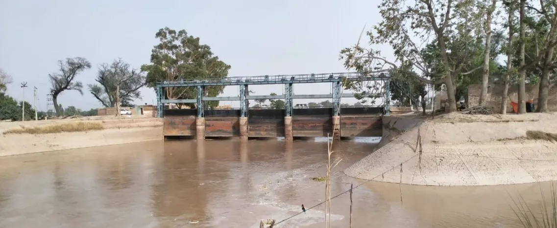 राजस्थान केनाल नहर में 70 दिन बाद पहुंचा लोहगढ़ हेड पर पानी