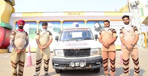 ब्लॉक श्री मुक्तसर साहिब की सेनेटाइजर टीम ने शुरू की नि:शुल्क एंबुलेंस सेवा