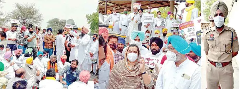 असली दोषी के खिलाफ मामला दर्ज न करने को लेकर ‘आप’ ने किया रोड जाम