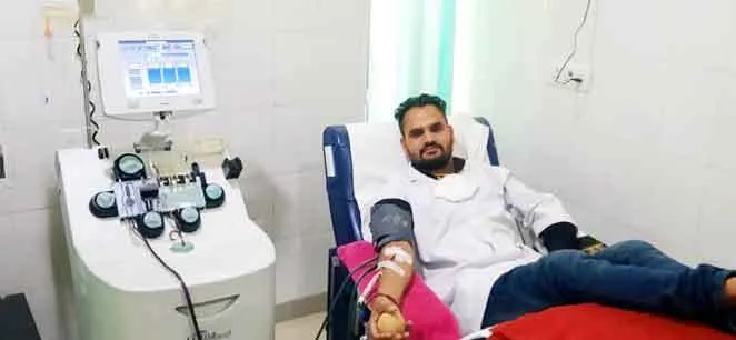 सेवादारों ने रक्तदान कर घायल की बचाई जान